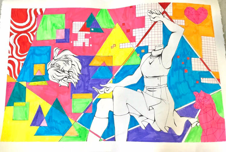 Pop (2017) | Ink and Marker