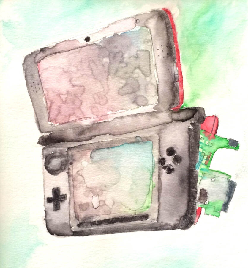 Downgrade (2016) | Watercolor