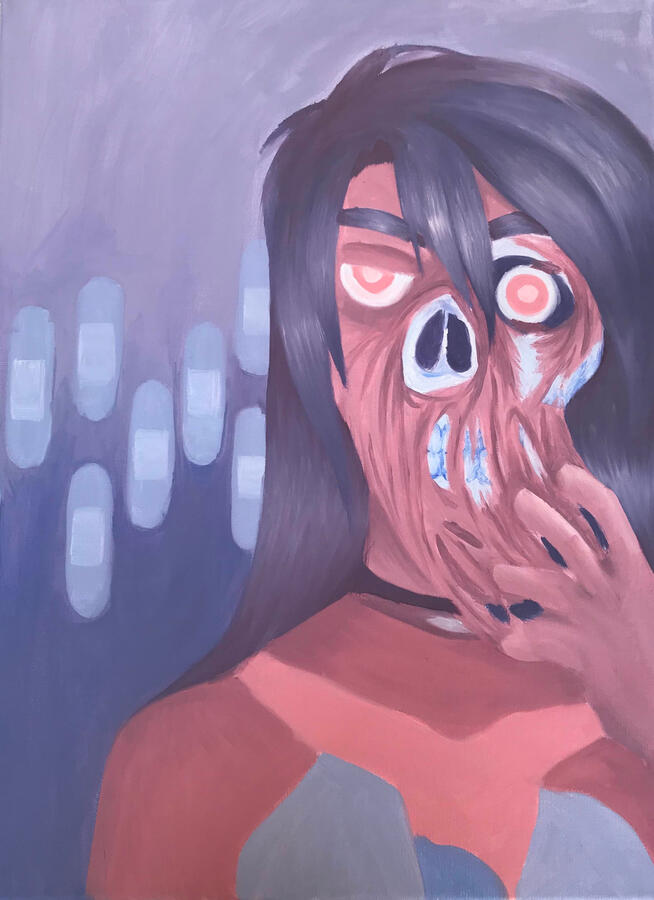 sick (2019) | Oil on Canvas